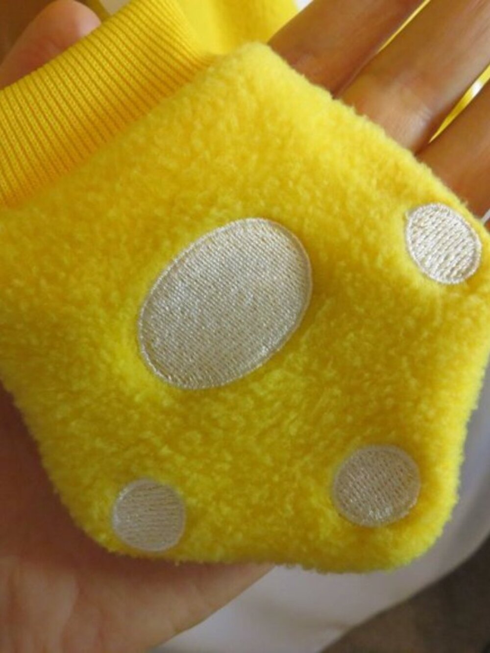 Baby Lion Costume Bodysuit Hooded Mane Mittens Attached 3-6 Months Fleece - Picture 3 of 10